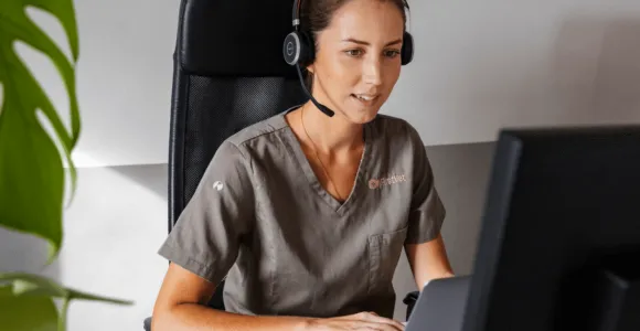 We solve 63% of all incoming cases in one consultation